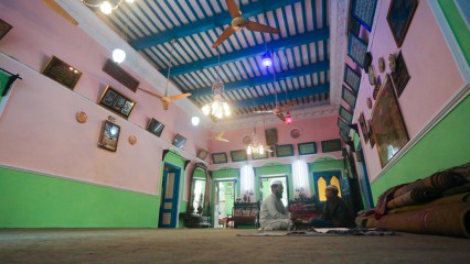 The Main Hall becomes a Khanka-E-Aliya